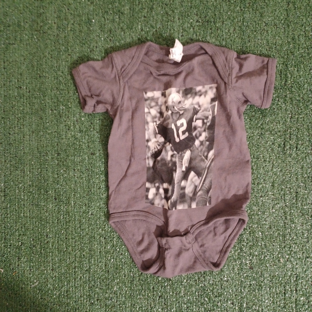 Rabbit Skins Dallas Cowboys Roger Staubach One Piece Size 12M